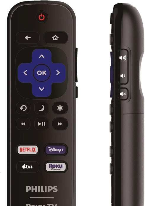 ULTRA PARTS Replacement Remote Control Compatible with All Philips Roku TV Smart TVsOnly Works with Philips Roku TV