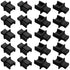 ThtRht 30 Pack Gigabit Switch Port Dust Cover Cap Protector with Handle Grip