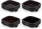 GEPULY 4 Pack Camera Lens Filter ND8 ND16 ND32 ND64 for GoPro Hero