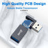 USB 3.0 90 Degree Left Right Angle USB-A Male to Female Adapter Extender Connector, USB Extension Adapter 2 Pcs for