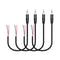 RIIEYOCA 4 Pack 3.5mm Male Plug to Bare Wire Stereo Audio Cable, 1/8" TRS 3 Pole Mono Male Plug to Open End Audio Cable