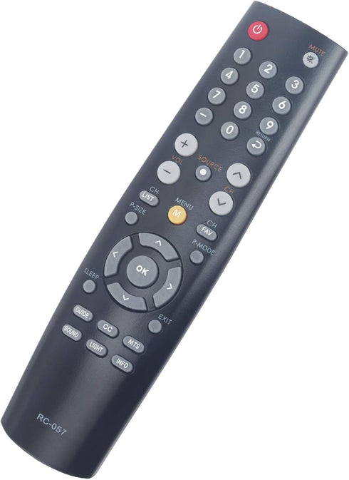 RC-057 Replacement Remote Control for Coby TFT LCD Widescreen TV Models, Compatible with Multiple Models