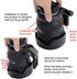 iShoot 74.5mm Metal Tripod Mount Ring Lens Collar, Compatible with Canon RF 28-70mm f/2L USM, Arca-Swiss Fit