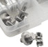 Camera Mount Screw Adapter Set, 22Pack 1/4 Inch and 3/8 Inch Tripod Threaded Screws for Camera Mono-pod Flash Light