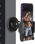 Gym Magnetic Phone Holder, All Metal Magnet Base Mount for Gym Equipment, Compatible with All Smartphones