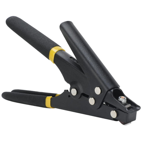 FTVOGUE Nylon Cable Tie Tension Plastic Zip Tie Fastening and Cutting Tool in Black