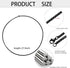 yothchose Box Chain Comaptible with PLAUD NotePin Necklace Neck Strap, Neck Chain for PLAUD NotePin AI Voice Recorder