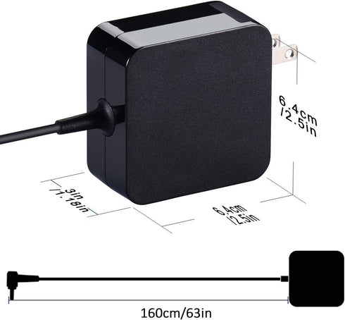 SOLICE 45W Laptop Charger for Asus Vivobook X541 X515 X712 F510 F512 F556 F556UA F512JA F512DA F512FA F510UA F510QA