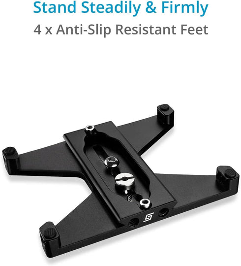 PROAIM Snaprig Medium Baseplate Stand with Quick Release for Video Camera Setups, Tripod & Accessory Mounting