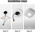 Replacement Mounting Plate for Google Nest Protect 2nd Gen (Wired & Battery), Backplate for Nest Detector Models 06A &