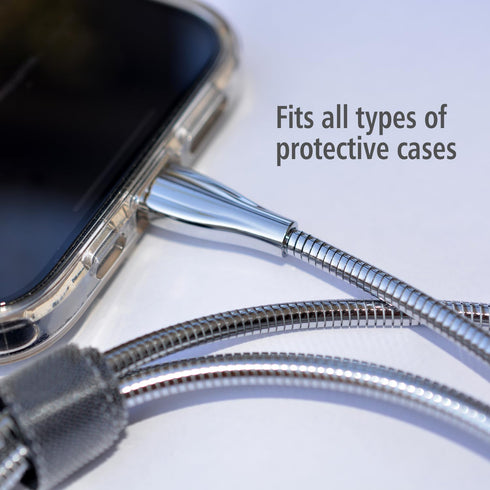 USB-C to USB C Fast Charger Cable 60W 3ft 2-Pack, Metal Braided Wire, Tangle Free Charging Cords