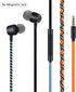URIZONS Cute Colorful Earbuds with Microphone - Heavy Duty Bass Earphones for iPhone, iPad, Mac, and Smartphones