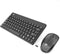 Small Wireless Keyboard and Mouse, Portable for Laptop/PC