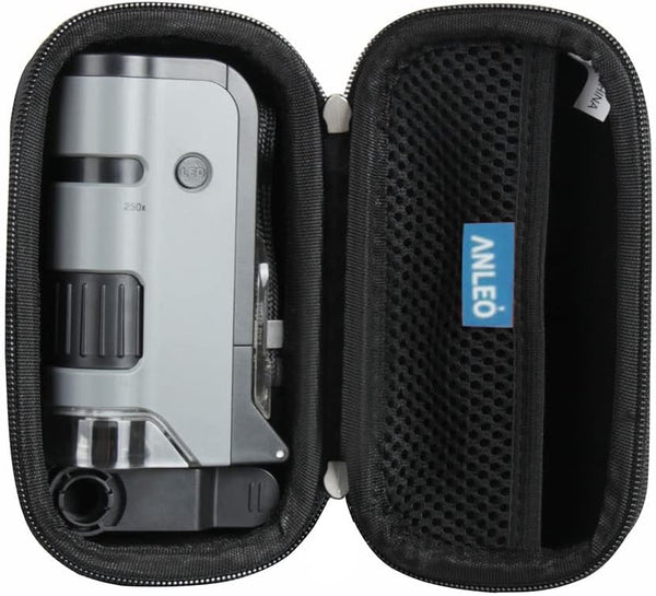 Hard Travel Case for Carson MicroFlip 100x-250x LED UV Lighted Pocket Microscope