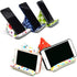 Fabric Phone Stands, Handmade Phone Pillow Holder for iPhone X & 13, Colorful Bean Bag Cushion for Desk