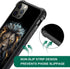 DJSOK Black and Gold Lion Case for iPhone 13 Pro - Rugged Dual Layer Shockproof Cover for Men, Boys, and Girls.