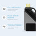 USB-C to VGA Adapter, USB Type C to VGA Travel Adapter, Compatible with MacBook Pro 2020, iPad Pro 2020, Black