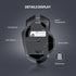 INPHIC Wireless Mouse, Upgraded Battery Level Visible, Large Ergonomic Rechargeable 2.4G Optical PC Laptop Cordless