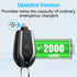 EMNT Keychain Portable Charger for USB C, 2000mAh Mini Power Emergency Pod, Type C Power Bank