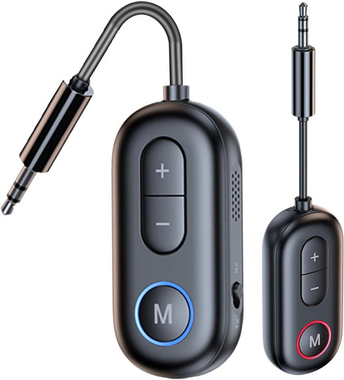 SYENGKKY Bluetooth 5.4 Transmitter Receiver - 2-in-1 Bluetooth Wireless Audio Transmitter for Headphones