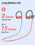 Stiive Bluetooth Headphones, Wireless Sports Earbuds, IPX7 Waterproof with Mic, Noise Cancelling for Gym, Running