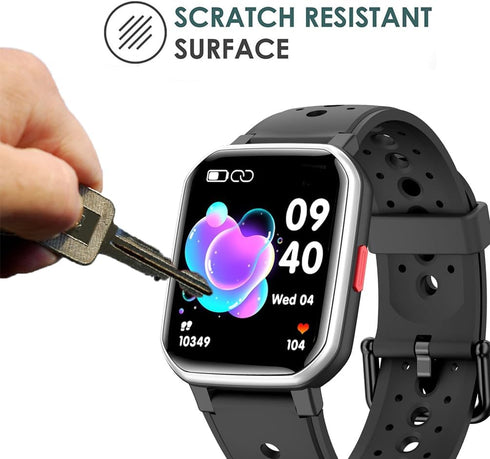 6 Pack Screen Protector Film Compatible with DIGEEHOT H79 1.4” Smart Watch, Crystal Clear HD Anti-Scratch