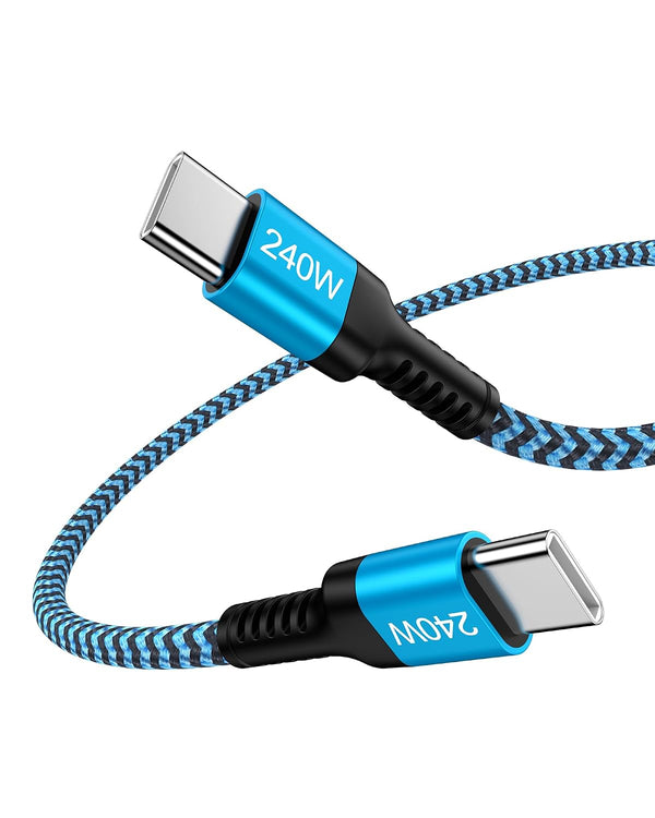 USB C to C Fast Charging Cable 6ft, 240w Super Fast Charging