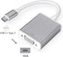 USB C to VGA Adapter, 1920x1200 Resolution, Plug & Play, Compatible with Mac OS, Windows, Chromebook, iPad Pro, Surface Book 2, HP Elitebook, Acer Switch Alpha 1