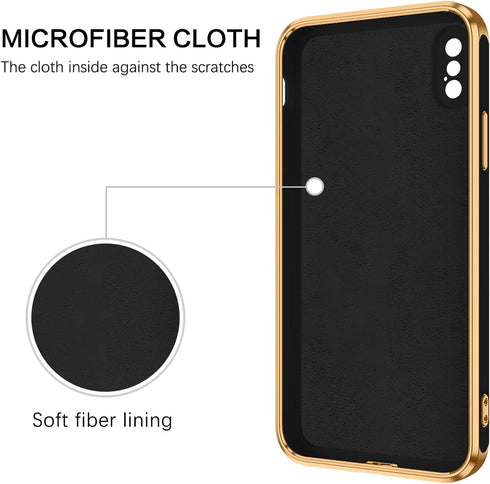 BENTOBEN iPhone Xs Case, Slim Fit Sparkly Kickstand Ring Holder Design, Shockproof Protection for iPhone Xs