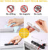 Cable Clips Cord Management Organizer, 3 Packs Silicone Adhesive Hooks for Desktop and Office