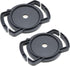 E-outstanding 2Pcs Camera Lens Cap Holder Keeper, for 52mm 67mm 58mm lens cap