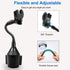 Car Phone Holder for Pop Socket - Flexible Gooseneck Car Mount Compatible with iPhone Samsung and Any Smartphones