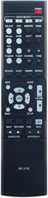 RC-1170 Replacement Remote for Denon AV Surround Receiver, Fits AVR-1513 DHT-1513BA Sub
