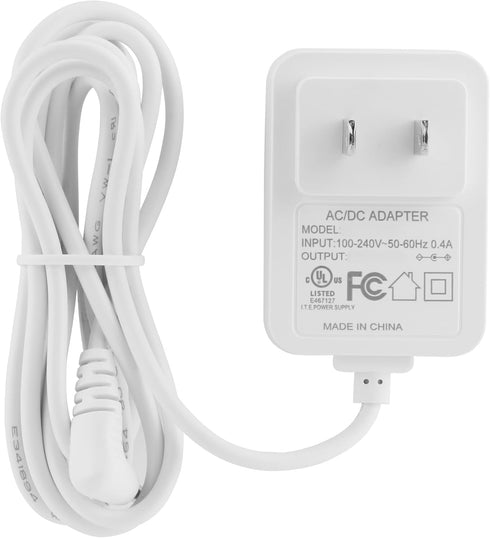 LEFXMOPHY VM819 Power Cord for VTech VM819-2 BU Baby Unit Cam, 6V Charger UL Adapter with 5ft Cable