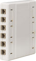 Tripp Lite 12-Port Surface-Mount Box for Keystone Jacks, Additional Breakout Pieces for Wide Compatibility, Mounting Screws Included, TAA Compliant, (N082-012-WH) by Tripp Lite