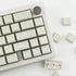 Tsungup PBT Keycaps - White Jade Keycaps, 142 Keys Crystal Jelly Translucent Custom Keycaps, SA Profile Shine Through