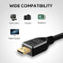 UCEC Coiled Micro HDMI to Micro HDMI Cable, 11.81"/30cm, for Gopro Cameras, Small HD Monitors