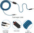 Replacement Audio Cable, Compatible with Astro A40 A40TR Gaming Headset, Inline Mute Wire (Blue)
