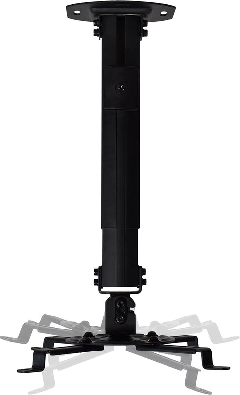 VIVO 12.5 inch 1.5 inch MOUNT-VP02B Extending Ceiling Projector Mount, Height Adjustable Projection, Up to Mounting