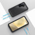 Lanhiem Galaxy S24+ Case, Rugged IP68 Waterproof & Dustproof Cover with Built-in Screen Protector, 6.7" Black/Clear.