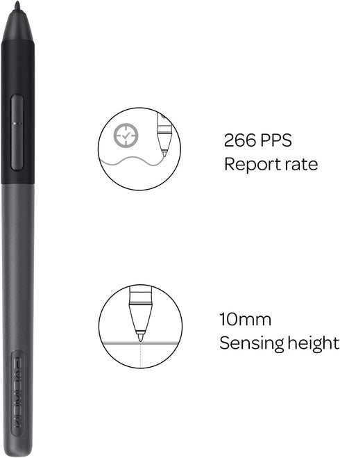 GAOMON AP50 8192 PD1161/PD1561 /PD156 ArtPaint Battery-Free Stylus with Levels Pen Pressure Only for Pro Pen Display