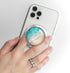 WUYULB Magnetic Type Clear Crystal Glitter Collapsible Expanding Moblile Cell Phone Grip Stand Holder for Smartphones