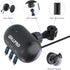 OHLPRO 3 in 1 Multi Car Backseat Charging Station Box Compatible with iPhone, Samsung, Uber, Lyft, Turo