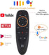 BL Air Mouse Remote Control, Voice Remote 2.4G RF Wireless with 6-Axis Gyroscope, USB Air Mouse for Smart TV