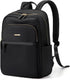 Laptop Backpack for Women, Casual Daypack Purse for Travel Work, Fits 16 Inch Notebook (Black)