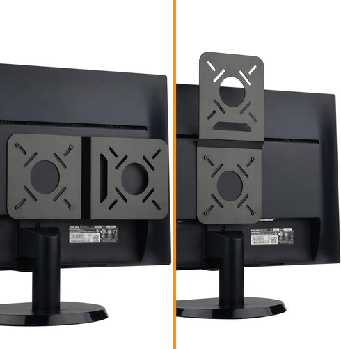 VESA Mount Adapter Extender Bracket, CaSZLUTION Universal VESA Conversion Plate for Intel NUC Monitor