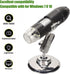 USB Digital Microscope 50X to 1600X, Magnification Endoscope Camera with 8 LEDs, Portable Handheld Microscope with Stand for Android/for Windows/for Linux/for