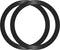 2Pcs Metal Ring Sticker for Pop Socket, Magnetic Adapter Adhesive for iPhone, Magsafe Wireless Charger, Black