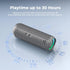 RIENOK Portable Bluetooth Speaker, 30W Dual Pairing True Wireless Stereo, IPX7 Waterproof Outdoor Sport Shower Speaker