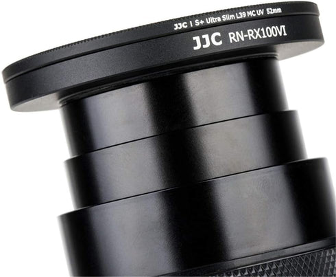 JJC Metal Filter Adapter for Sony ZV-1 II, RX100 Series, Canon G5X Mark II for 52mm Filters